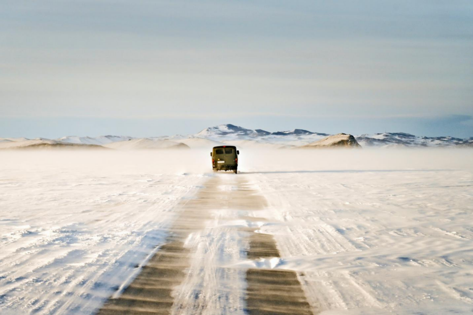 Siberische ijswegen - Foto: Getty Images