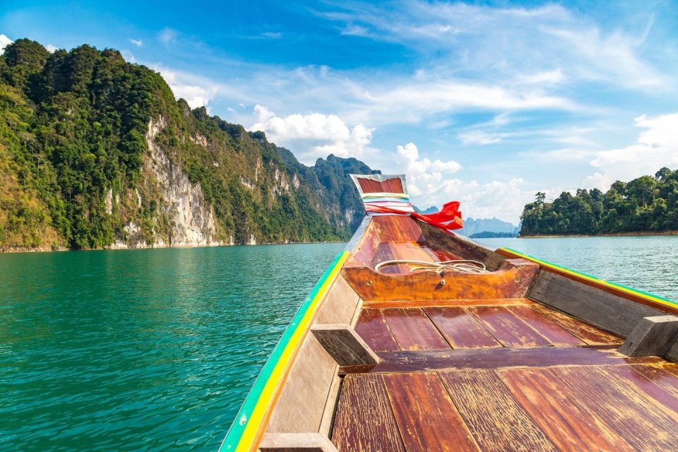Cheow Lan Lake in Thailand