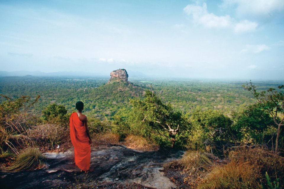  uitzicht op Sigiriya sri lanka. Foto: Louise ten Have