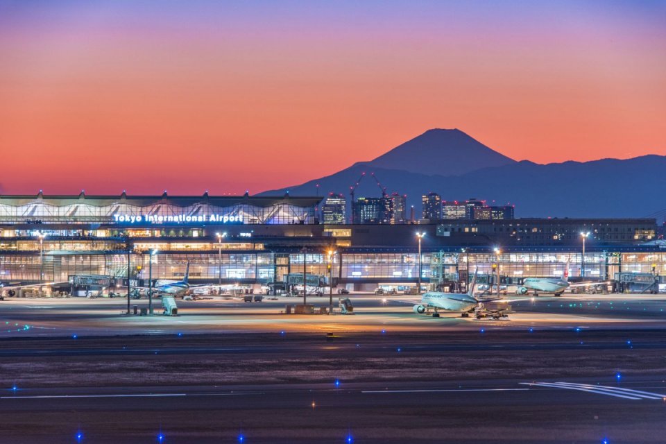 Haneda International Airport Tokio, Japan