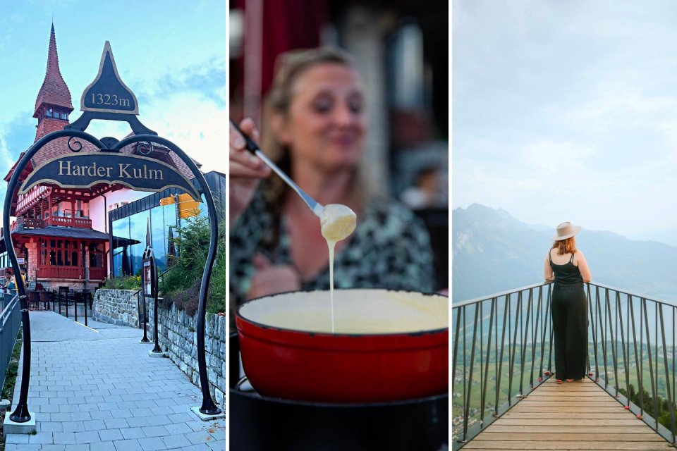 Geniet van a dinner with a view bij Harder Kulm, Zwitserland. Zwitserland. Foto's: Vellah Bogle, Jeanine Verbraak en Ngoc Chau