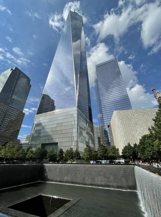 One World bij het 9/11 memorial