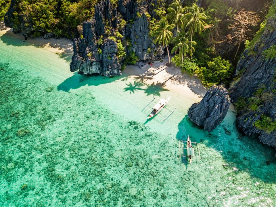 Palawan Paradijs op de Filipijnen. Foto: iStock