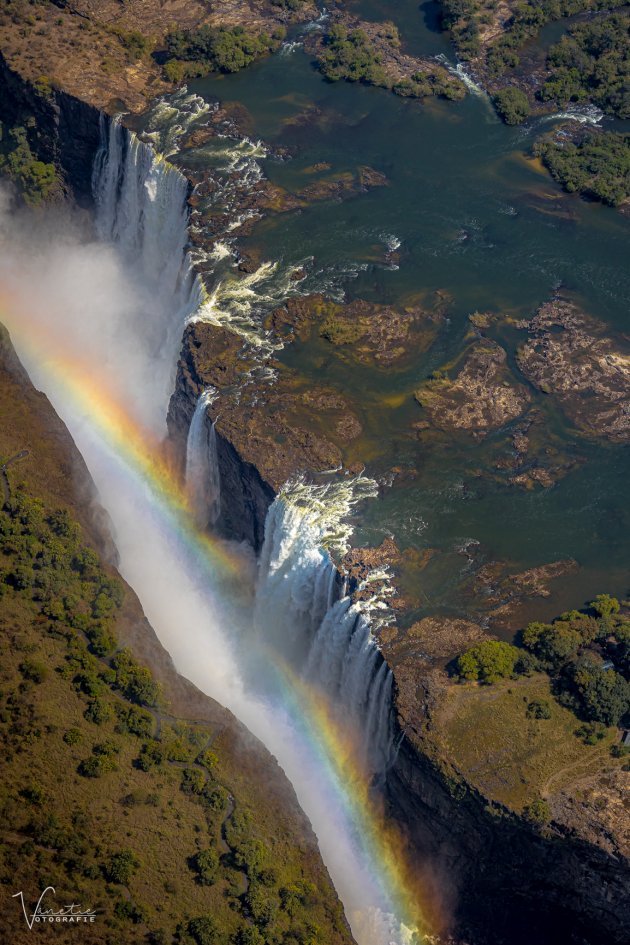 Victoria Falls and his Rainbow