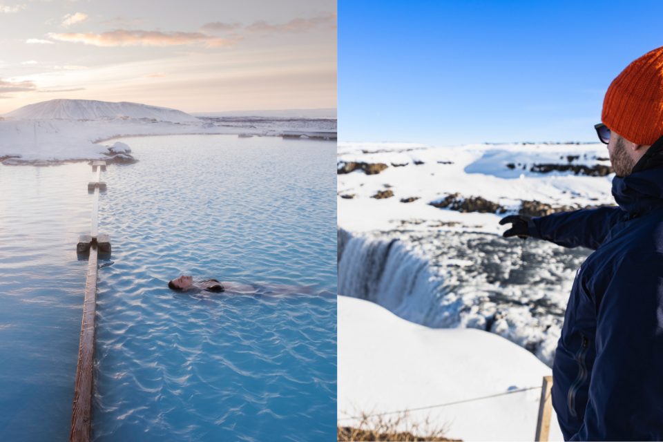 Geniet van warmwaterbronnen en de watervallen in IJsland. Foto Voigt Travel