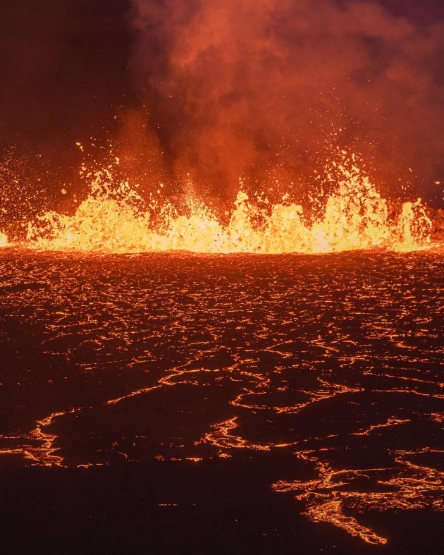 Vulkaan in IJsland 2022