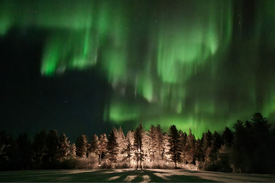 Ga op zoek naar het Noorderlicht in Zweden. Foto: Buro Scanbrit