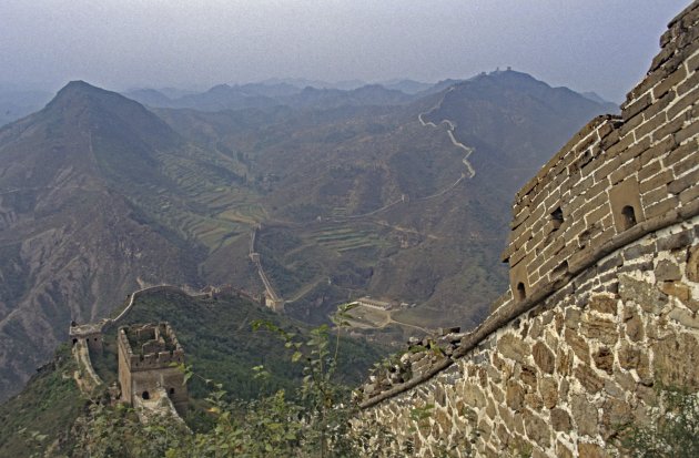 Chinese Great Wall bij Simatai.