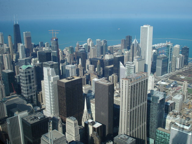view from Sears Tower