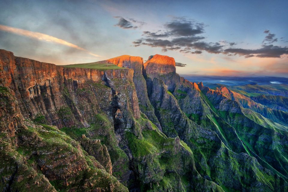 Drakensbergen in Zuid-Afrika. Foto: Getty Images