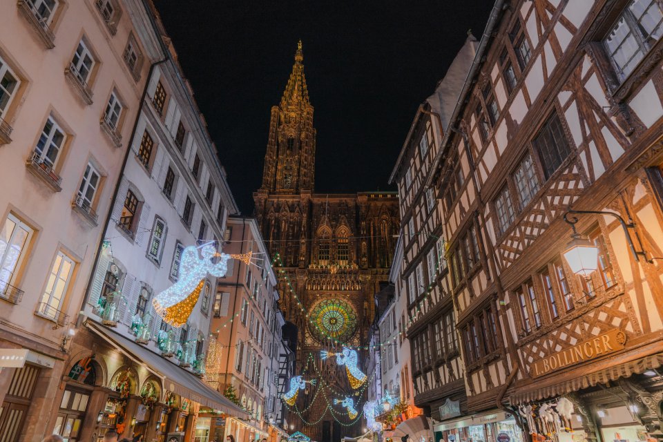 Kerstmis in Straatsburg, Frankrijk. Foto: Getty Images