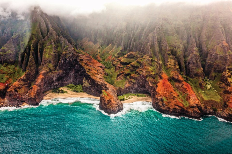 Na Pali-kust in Hawaii, Verenigde Staten. Foto: Louise ten Have