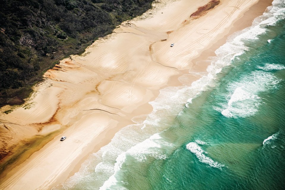 Fraser Island in Australië. Foto: Malou van Breevoort