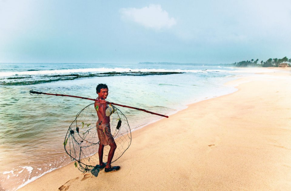 Een visser in Sri Lanka. Foto: Louise ten Have