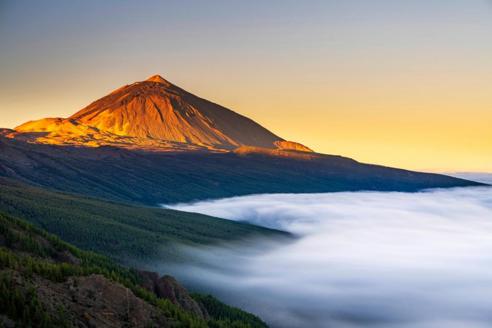 De El Teide vulkaan op Tenerife. Foto: GettyImages