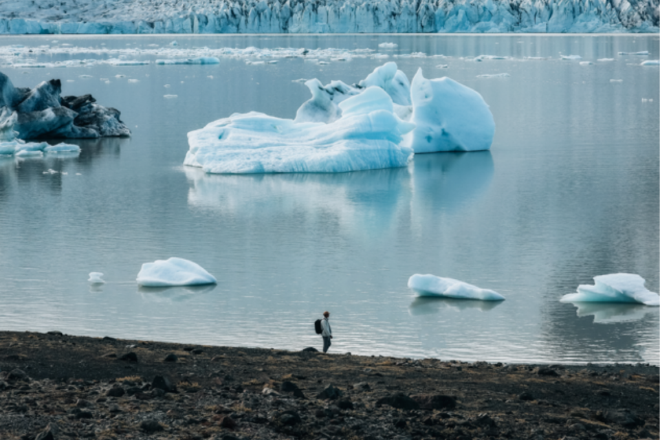 Maak prachtige gletsjerwandelingen in het nationaal park Vanajökull. Foto: Sjoerd Bracke