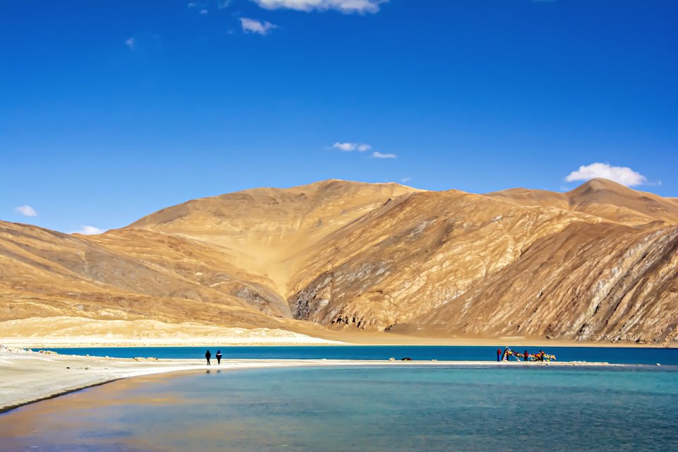 Pangongmeer Ladakh. Foto: Getty Images
