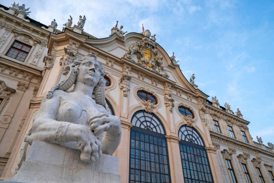 Slot Belvedere in Wenen. Foto: Getty Images