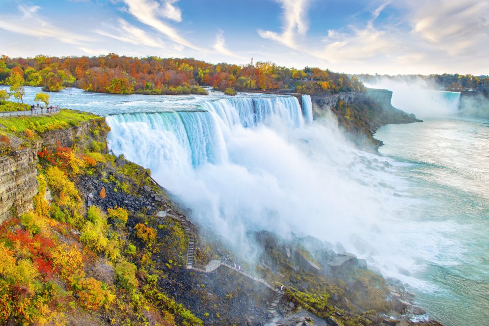 Niagara Falls, VS en Canada. Foto: Getty Images