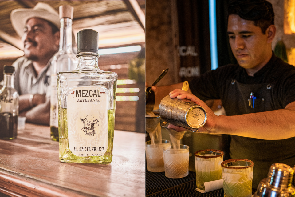 Cocktailbar in Mexico. Proef Mezcal. Foto's: Marije van de Vlekkert