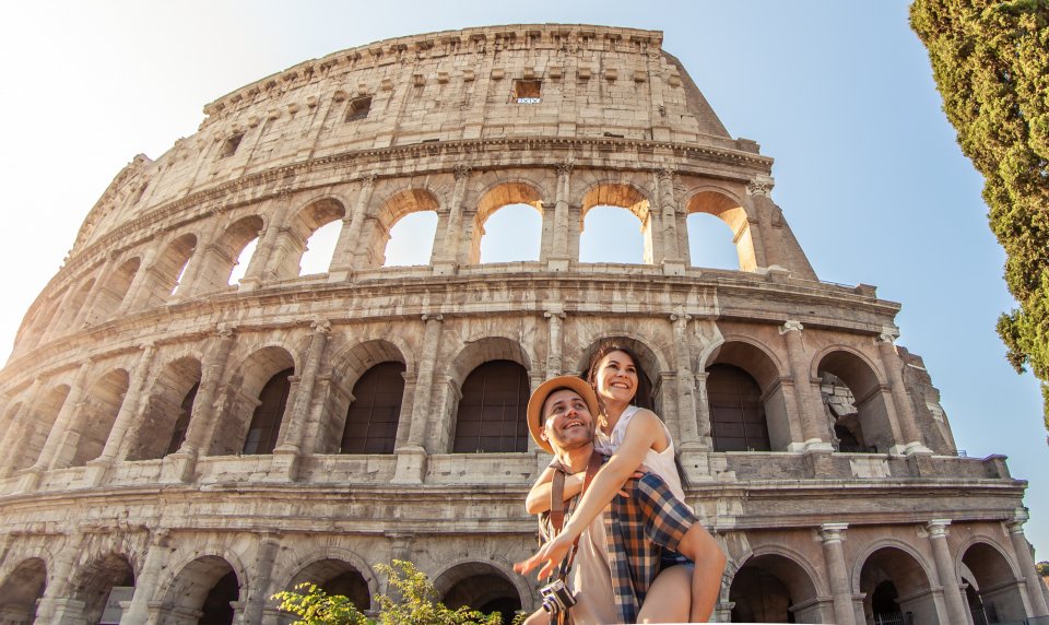 Op deze Europese bestemmingen zijn zakkenrollers het meest actief: Het Colosseum – Rome, Italië. Foto: Getty Images