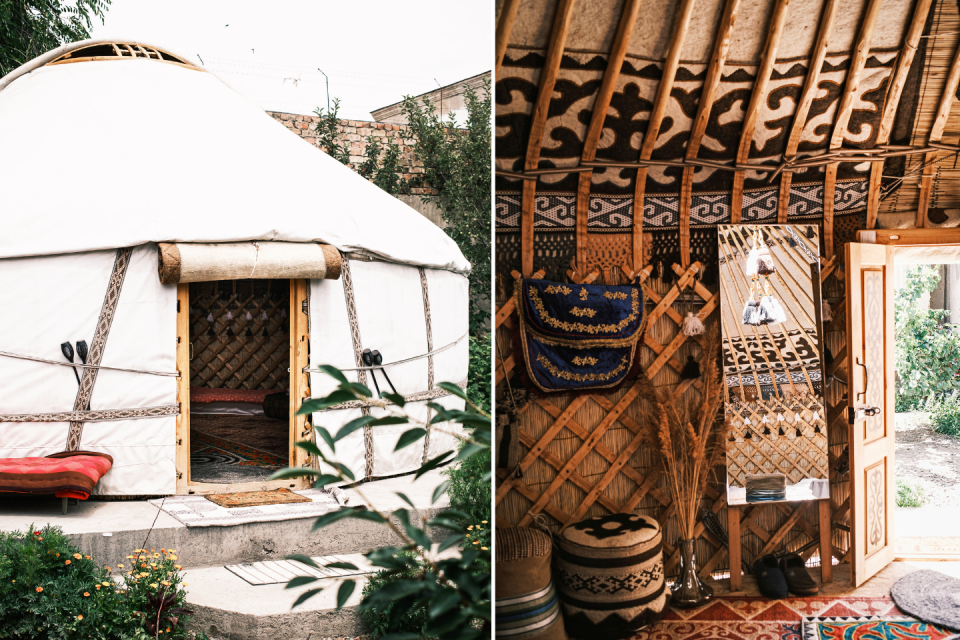 Balykchy Yurt, Guesthouse in Kirgizië. Foto's: Tim Bilman