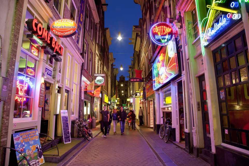 Red Light District Amsterdam. Foto: Getty Images