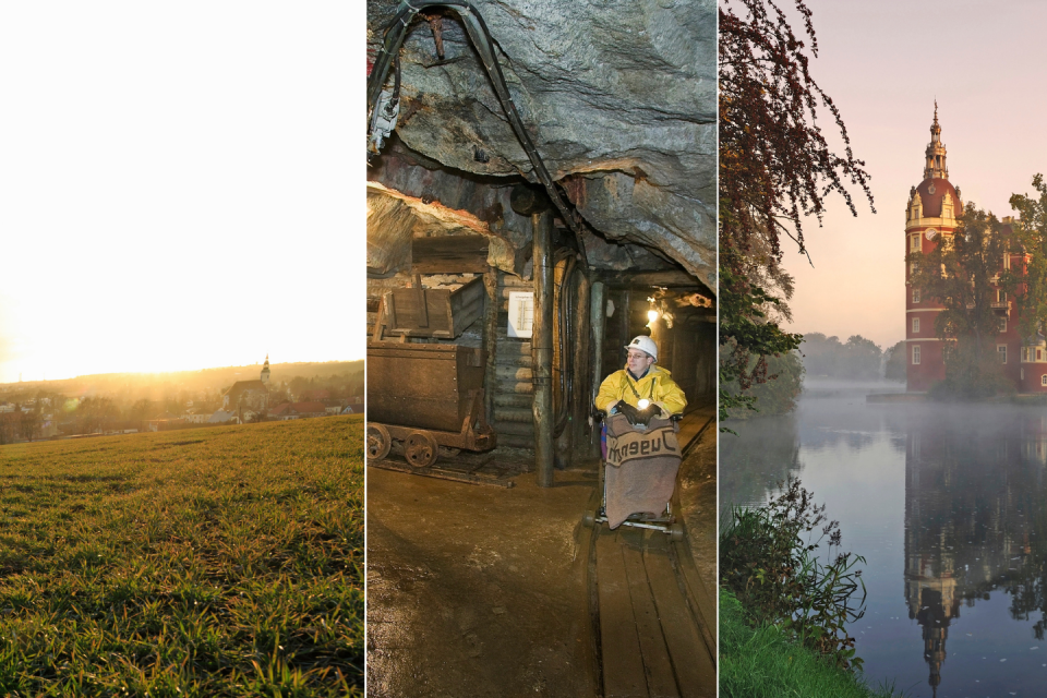 Het erfgoed van Saksen. Foto's: 1 & 3 Getty Images. Foto 2: Sylvio Ditrrich.