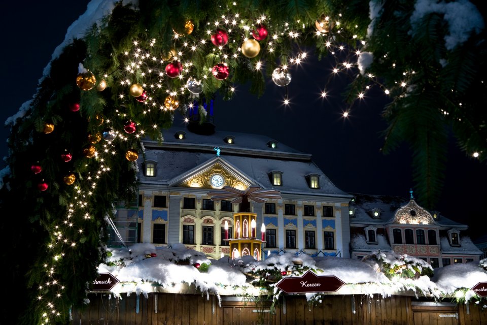 Kerstmarkt in Coburg, Duitsland. Foto: Getty Images