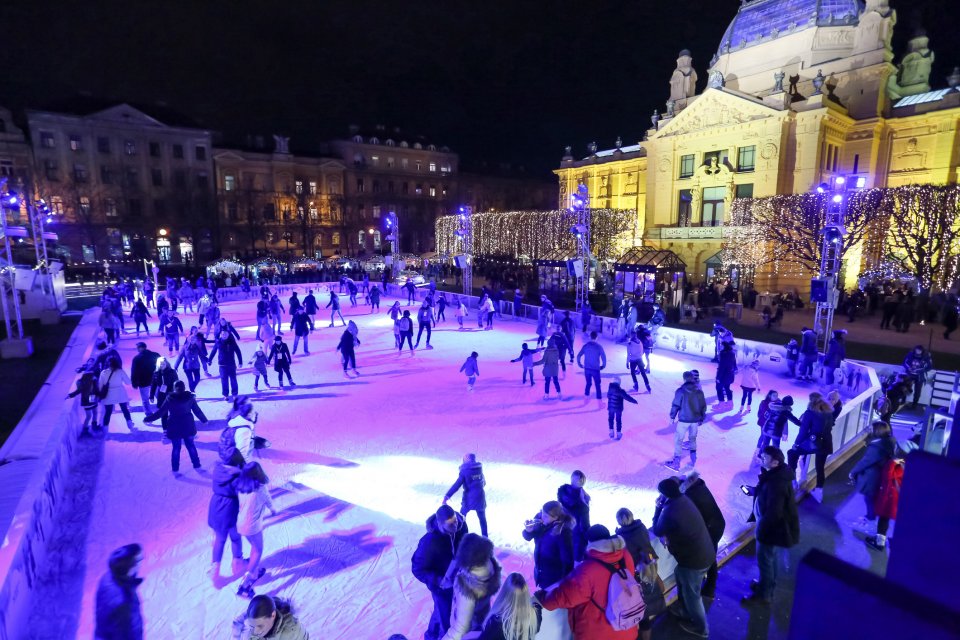 Kerstmarkt in Zagreb, Kroatië. Foto: Getty Images
