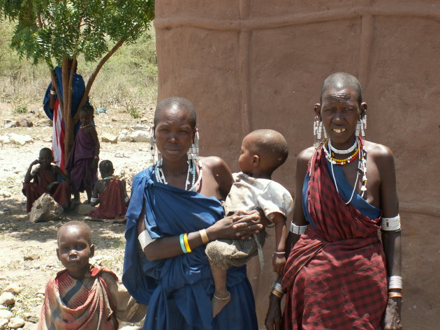 Drie generaties Maasai
