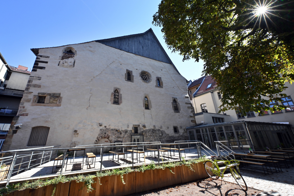 Joods-middeleeuws erfgoed van Erfurt, Duitsland. Foto: Getty Images