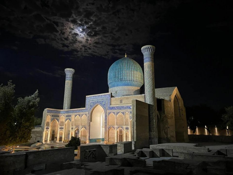 Amir Temur Mausoleum, Samarkand, Oezbekistan. Foto: Michael van den Berg