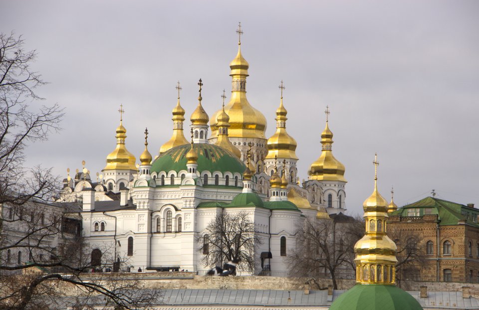 Bedreigd werelderfgoed: het Holenklooster in Kiev, Oekraine. Foto: Getty Images