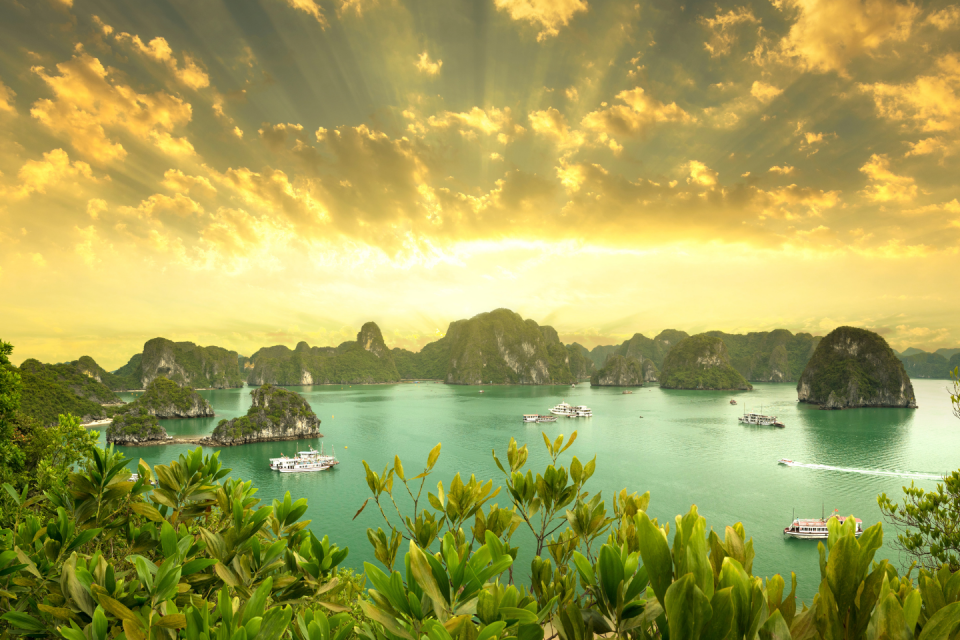 Ha Long Bay Vietnam. Foto: Getty Images