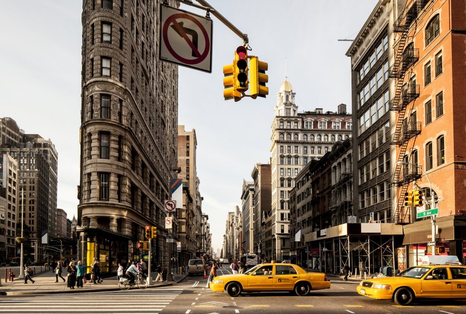 Zo regel je de beste taxi in New York. Foto: Getty Images