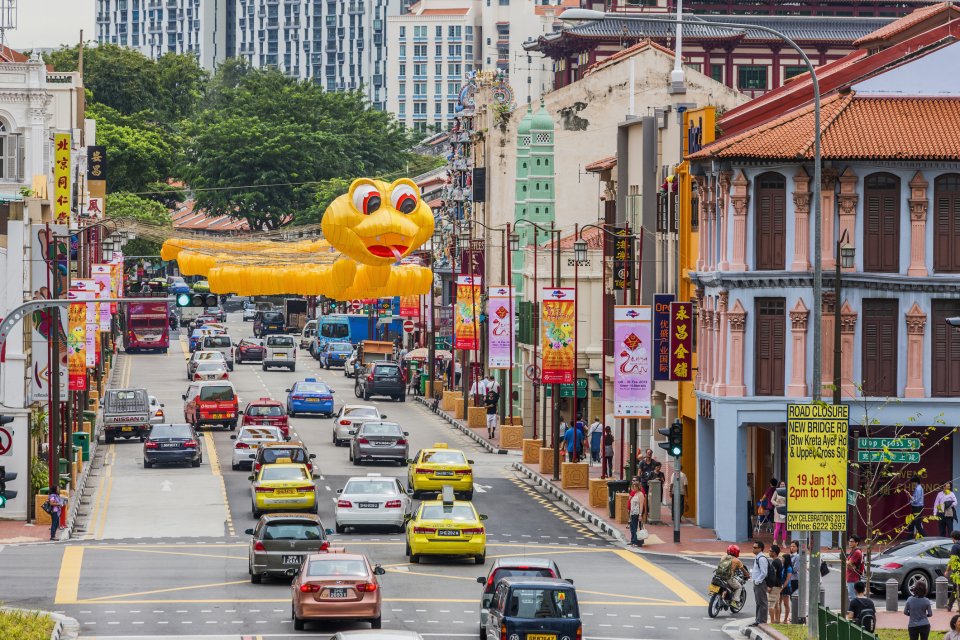 Zo regel je de beste taxi in Singapore. Foto: Getty Images