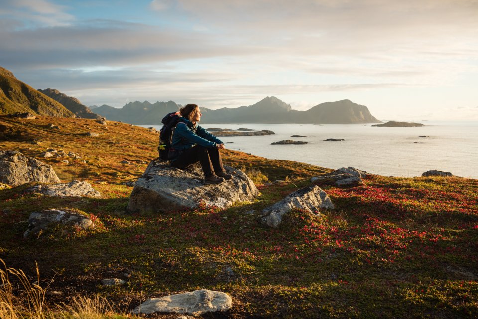 Solo-reizen als vrouw in Noorwegen. Foto: Getty Images