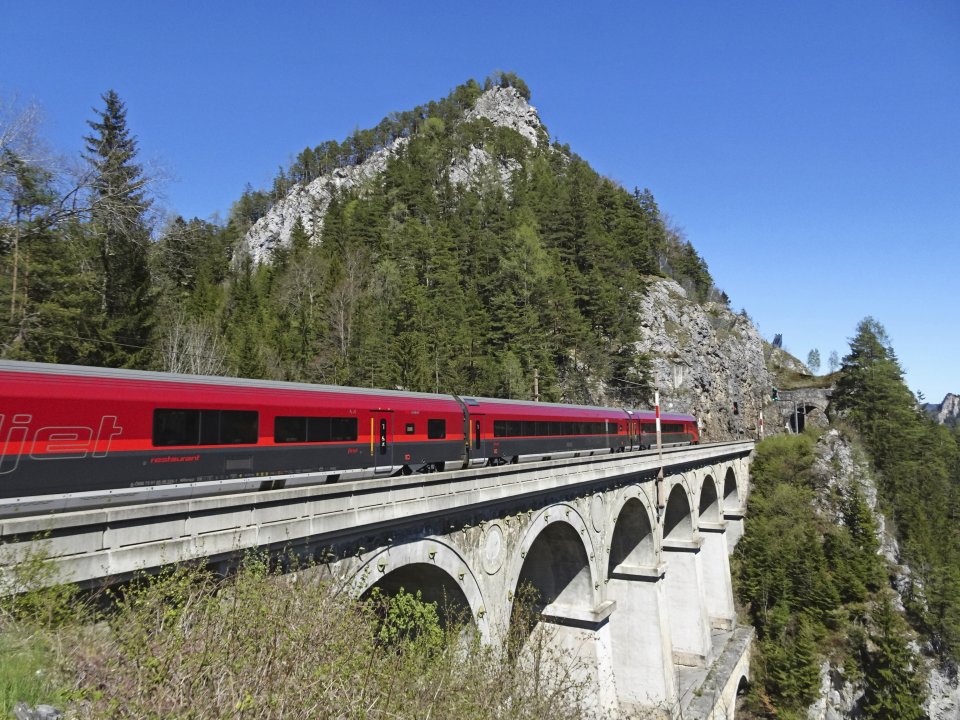 Reis per ÖBB-trein naar het Oostenrijkse Unesco-werelderfgoed. Foto: Thomas Schönig