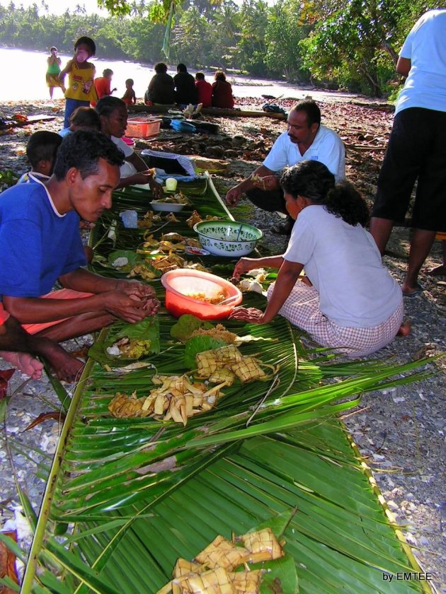 Picknicken op de Molukken