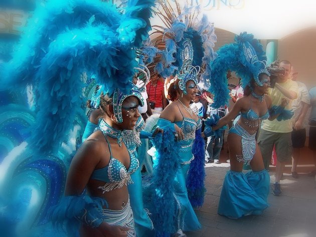 Carnaval op St.Maarten, een kleurrijk schouwspel
