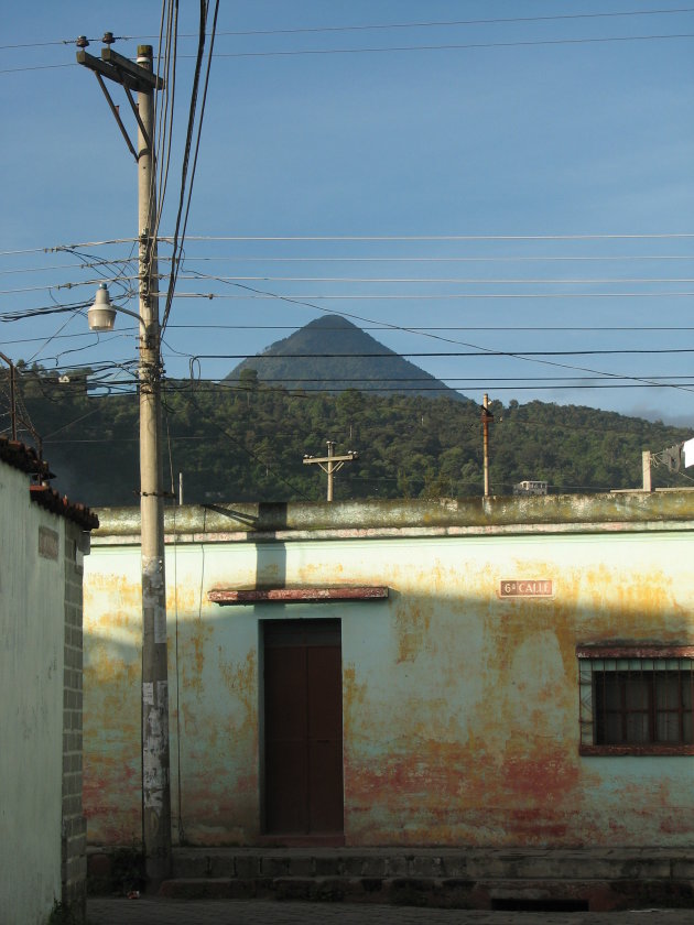 Straatbeeld van Quetzaltenango