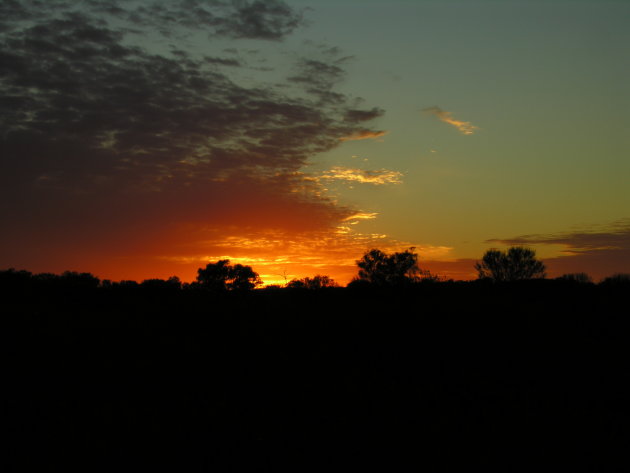 Sunrise bij Uluru
