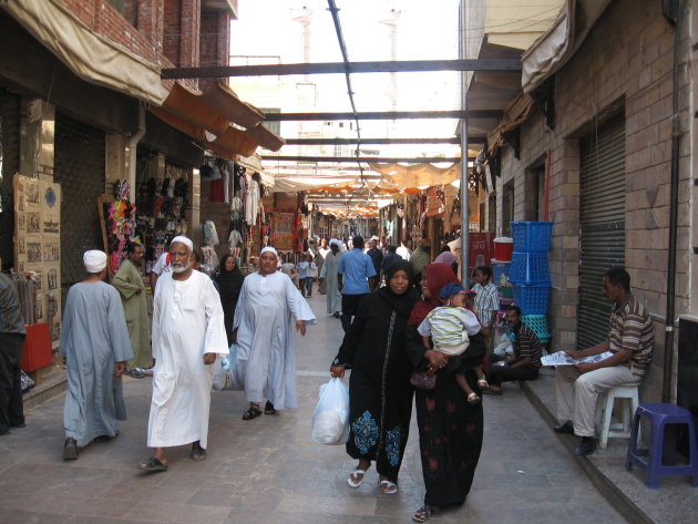 Straatbeeld Aswan