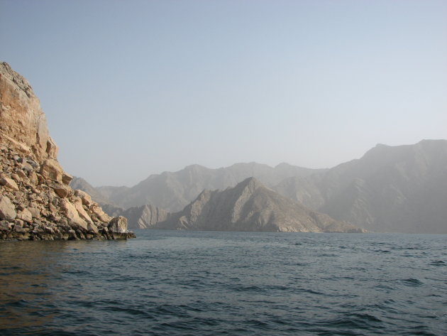 De "fjorden" van Oman