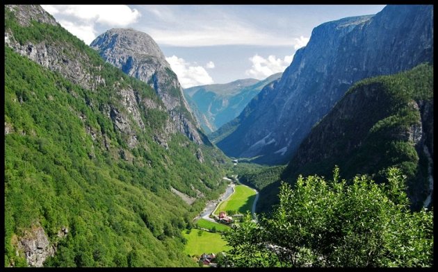Fjorden op Noorwegen