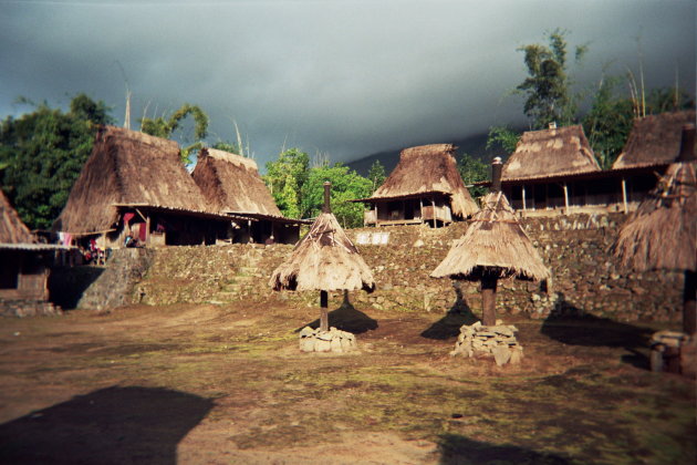 dorpje op Flores