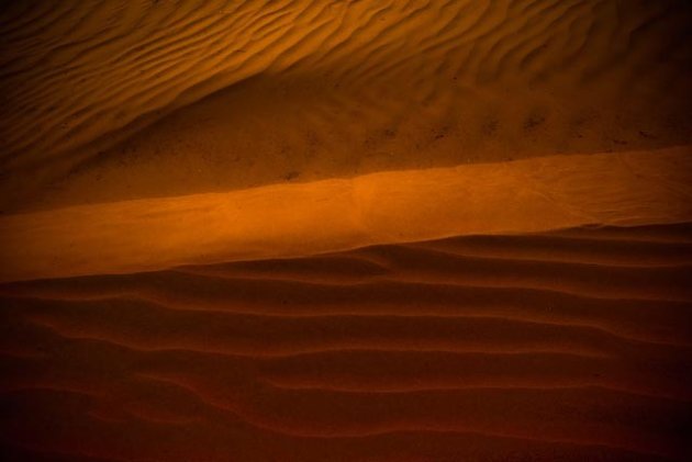 Woestijn scene
