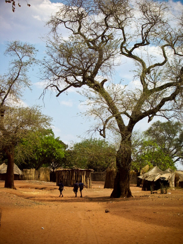 Zambiaans dorpje