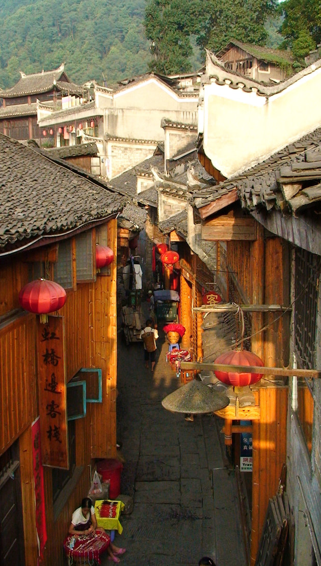 Straatje in Fenghuang